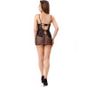 Livco Corsetti Fashion - Chemise + Thong Cielo Lc 20211 Noir S/M